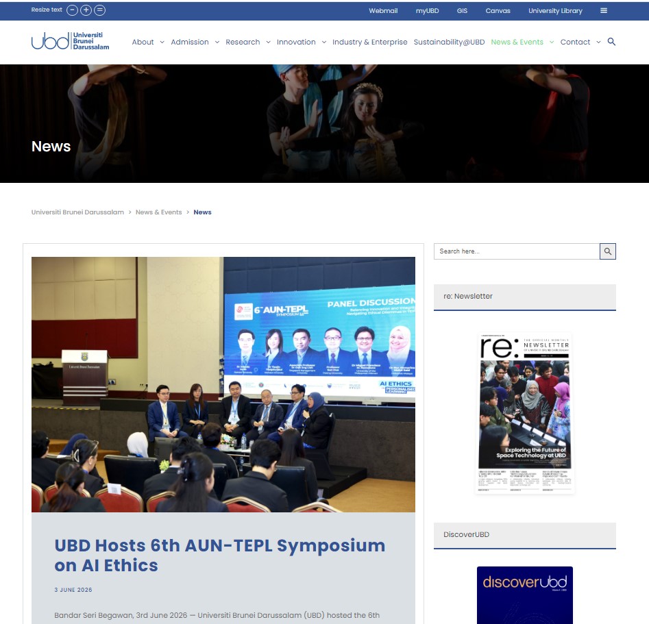 Ubd News Image